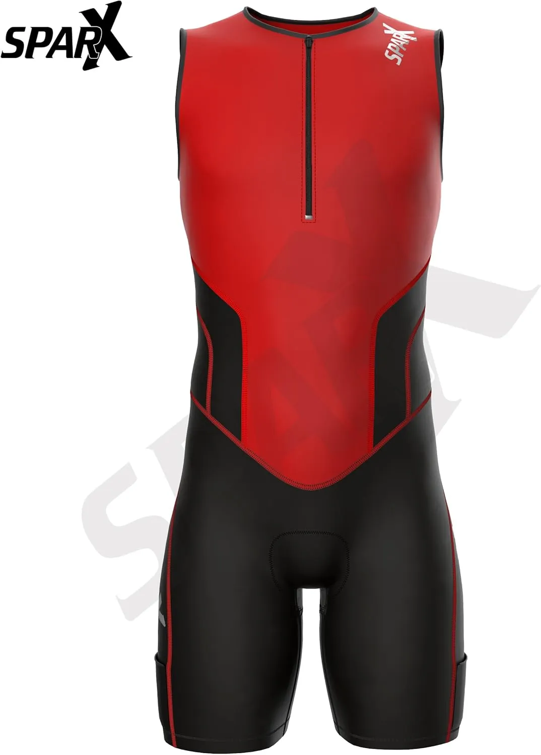 Sparx X Triathlon Suit Men Racing Tri Cycling Skin Suit Bike Swim Run
