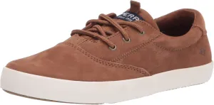 Sperry Spinnaker Washable Sneaker, TAN, 3 US Unisex Big Kid