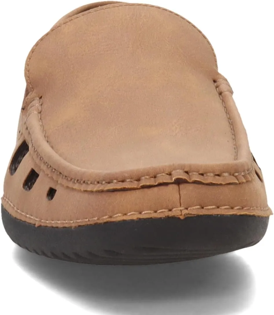 STACY ADAMS Men's Delray Moc Toe Slip on Driving Style Loafer