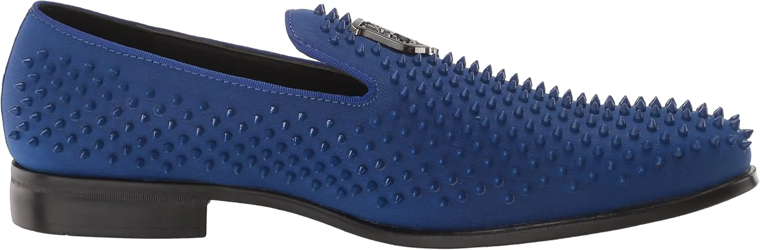 STACY ADAMS Men's Sabre Velour Slip on Loafer