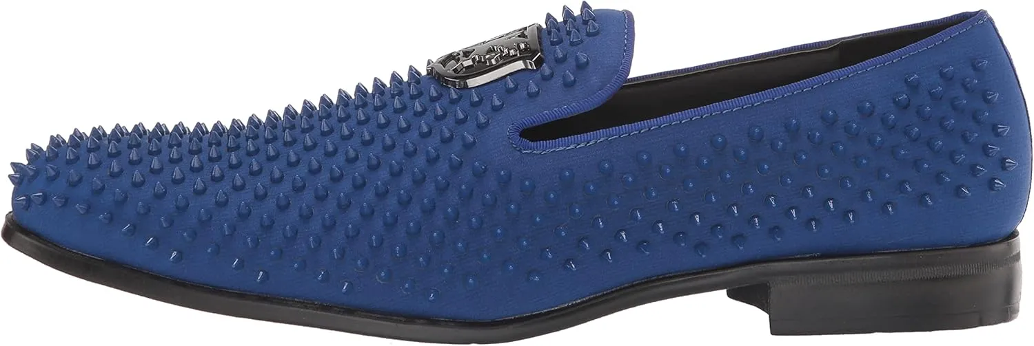 STACY ADAMS Men's Sabre Velour Slip on Loafer
