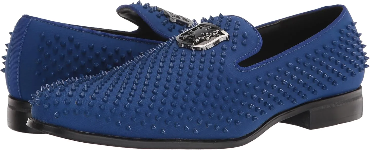 STACY ADAMS Men's Sabre Velour Slip on Loafer