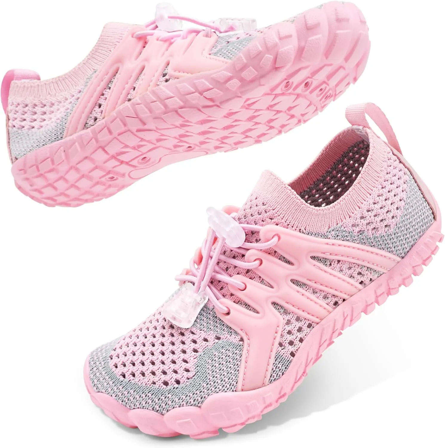 Stelle Water Shoes for Women Men Barefoot Shoes with Adjustable Laces Adult Quick-Dry Aqua Sock for Beach Swim Pool Hiking