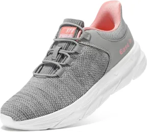 STQ Women Slip on Sneakers Orthopedic Walking Shoes for Pregnant and Busy Mom