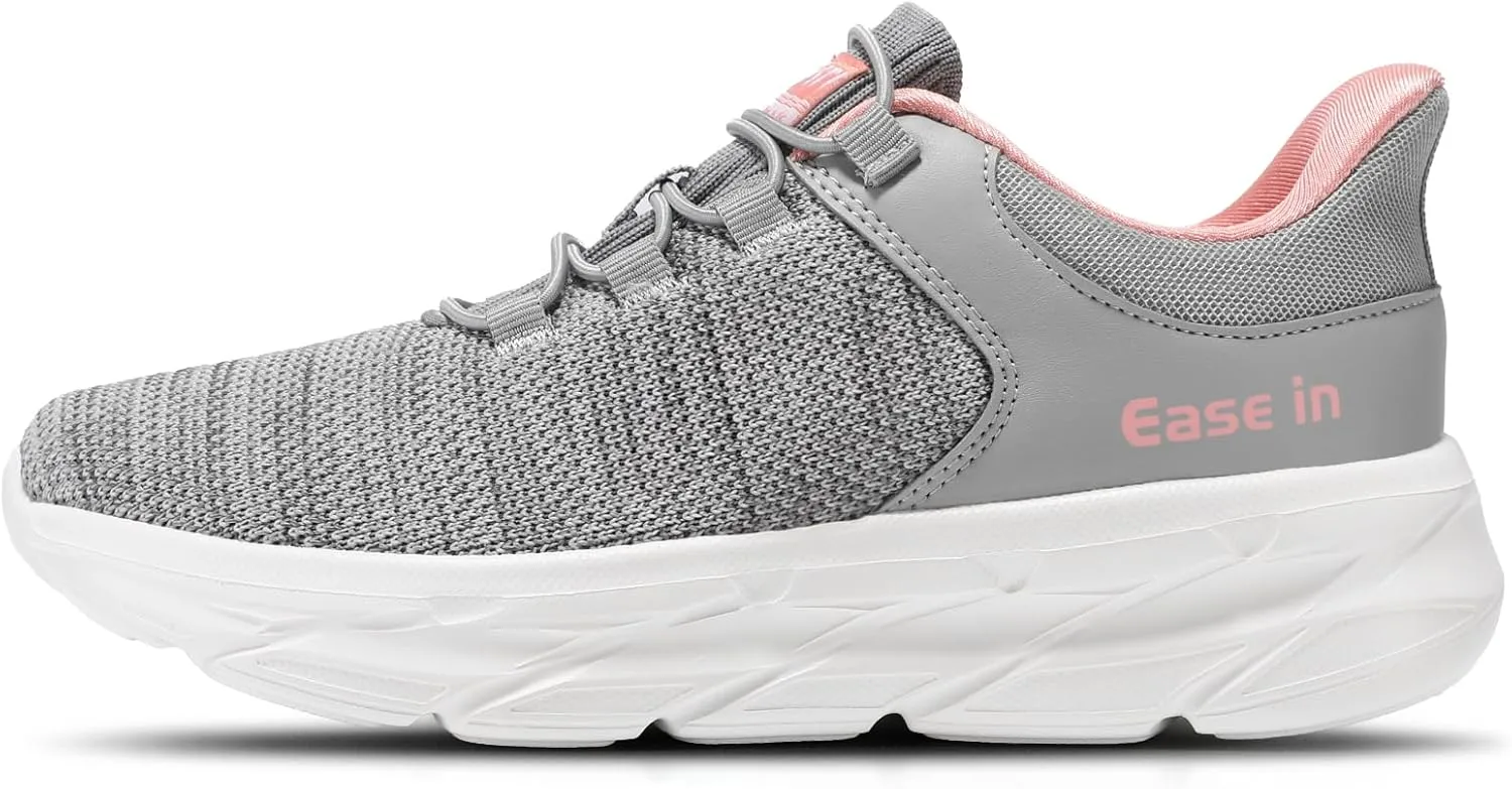STQ Women Slip on Sneakers Orthopedic Walking Shoes for Pregnant and Busy Mom