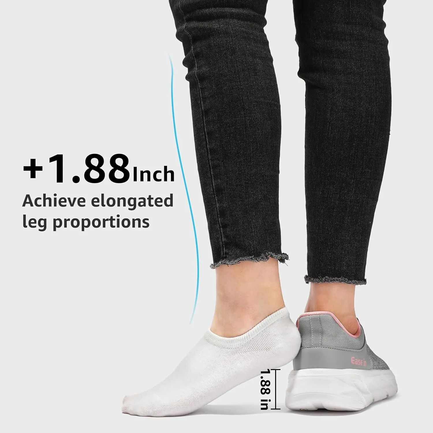 STQ Women Slip on Sneakers Orthopedic Walking Shoes for Pregnant and Busy Mom