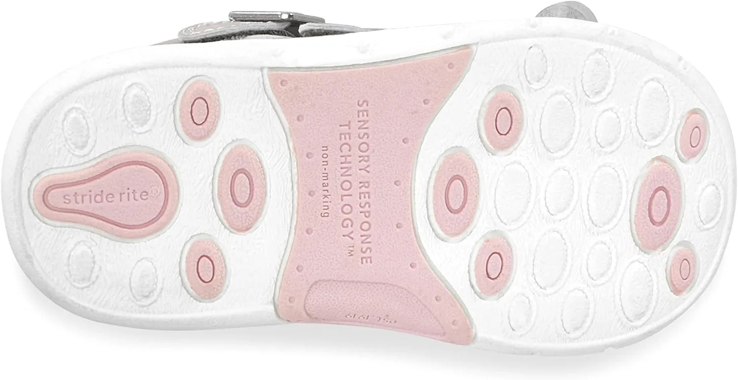 Stride Rite Baby-Girl's SRT Cordaline Mary Jane Flat