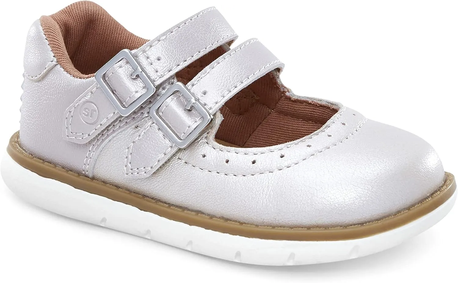 Stride Rite Baby-Girl's SRT Cordaline Mary Jane Flat