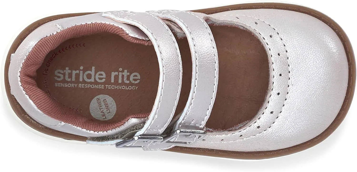 Stride Rite Baby-Girl's SRT Cordaline Mary Jane Flat