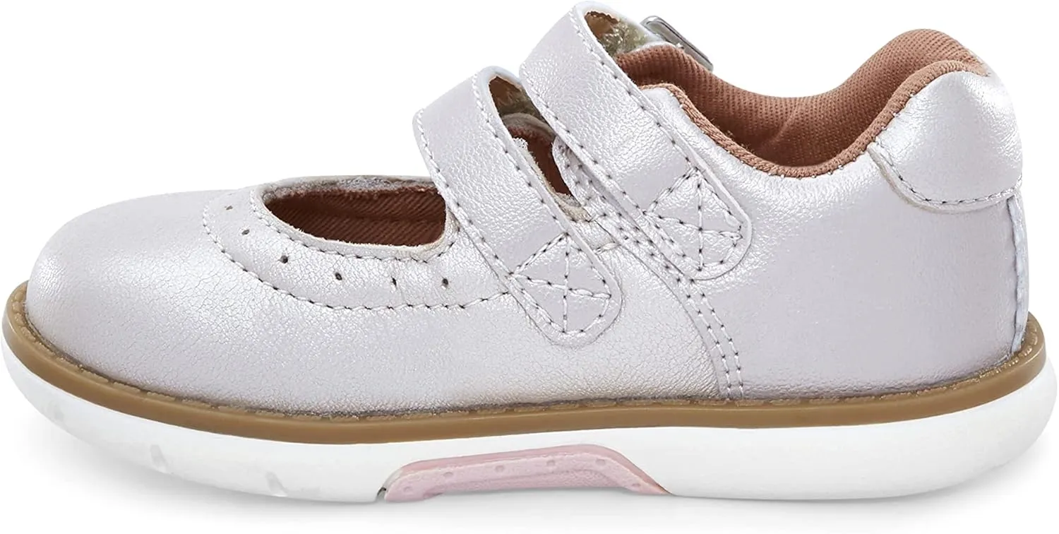 Stride Rite Baby-Girl's SRT Cordaline Mary Jane Flat
