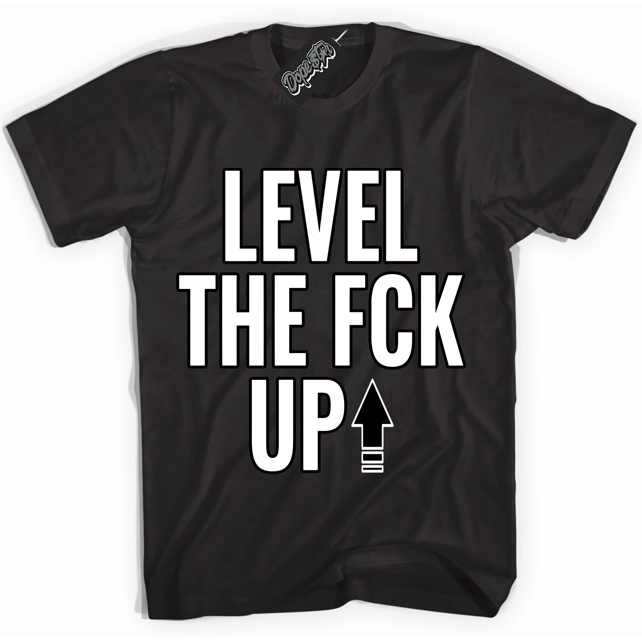 Suede Panda Dunk Sneaker Shirt Level The Fck Up Graphic