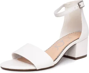 Sugar Women's Block Heel Sandals – Open Toe, Ankle Strap, Comfortable Dress Shoes for Weddings & Casual Wear