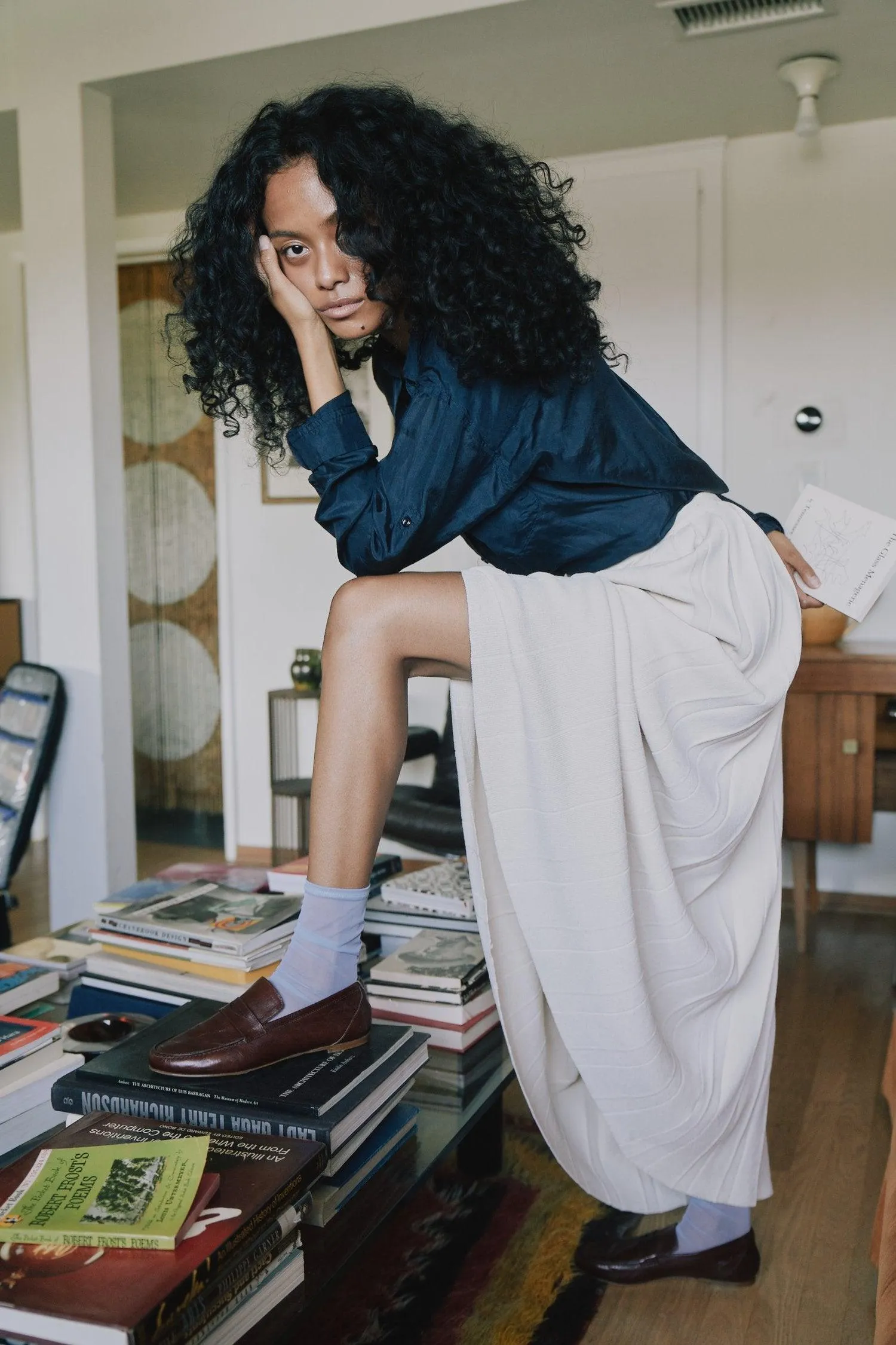 The Penny Loafer in Oxblood