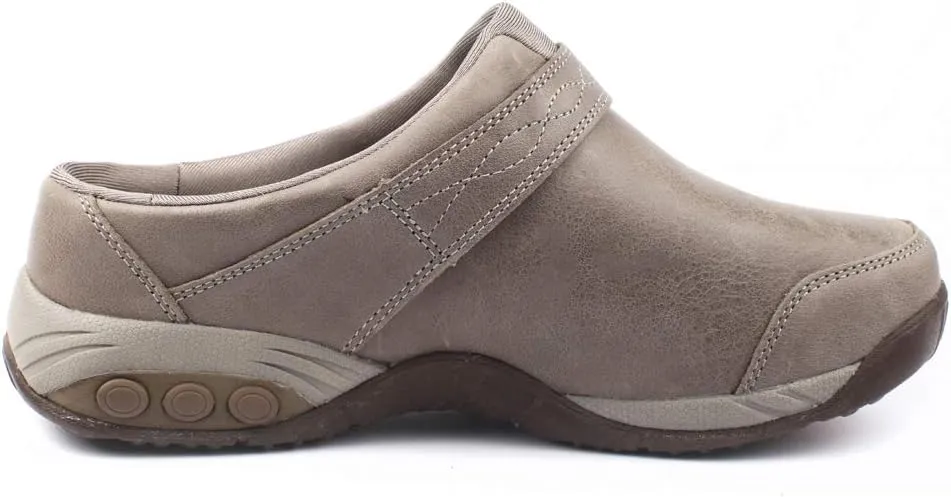 Therafit Austin Women's Leather Clog Slip On for Plantar Fasciitis/Foot Pain