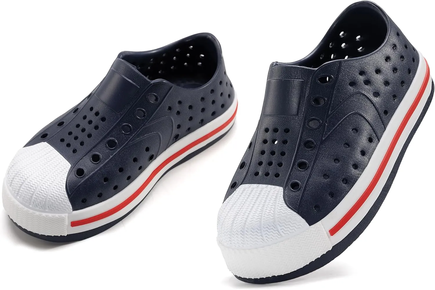 Toddler & Kids Water Shoes for Boys & Girls - Quick-Dry Non-Slip Water Sandals, Lightweight Slip-On Aqua Shoes for Swimming, Beach & Garden Play
