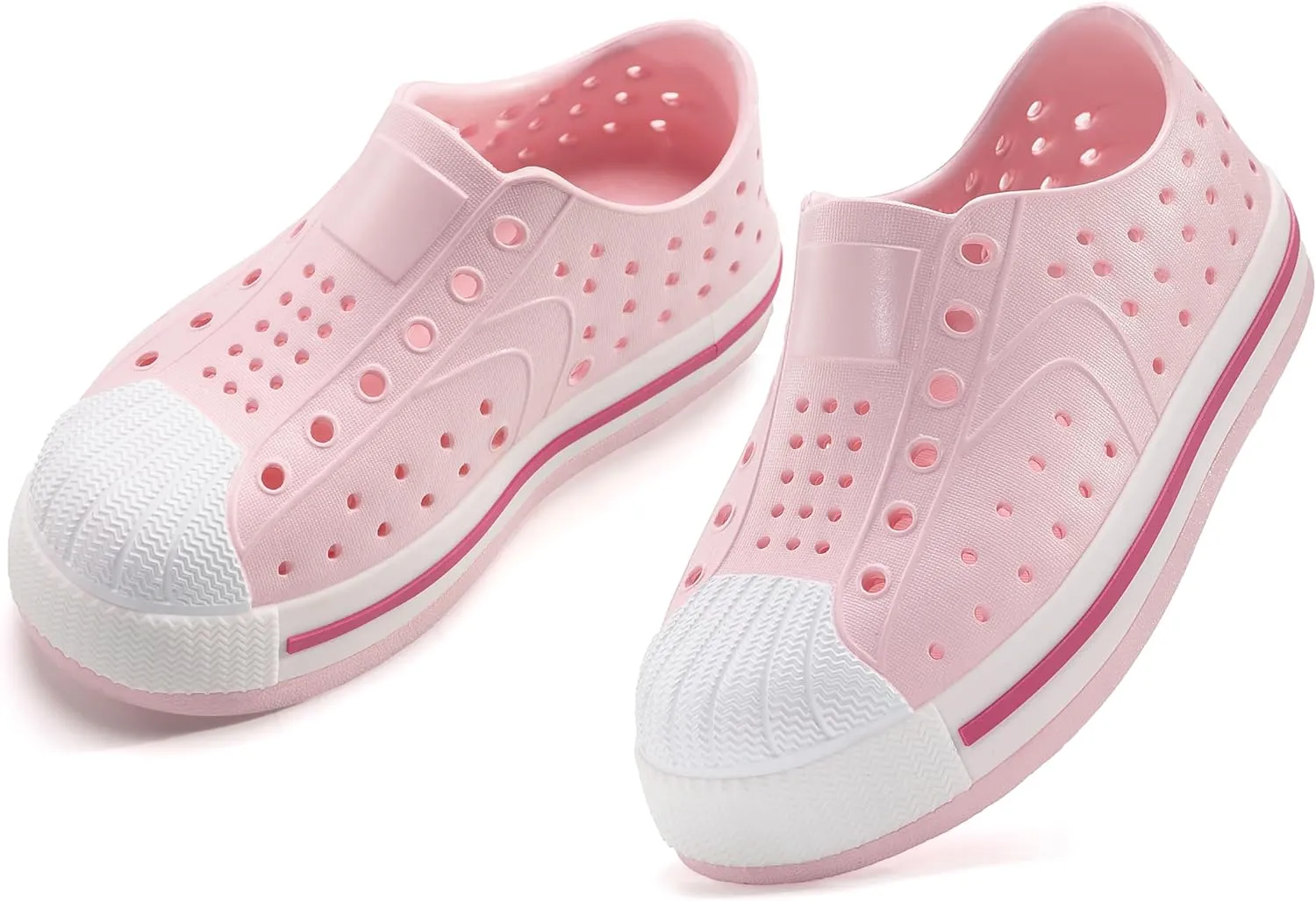 Toddler & Kids Water Shoes for Boys & Girls - Quick-Dry Non-Slip Water Sandals, Lightweight Slip-On Aqua Shoes for Swimming, Beach & Garden Play