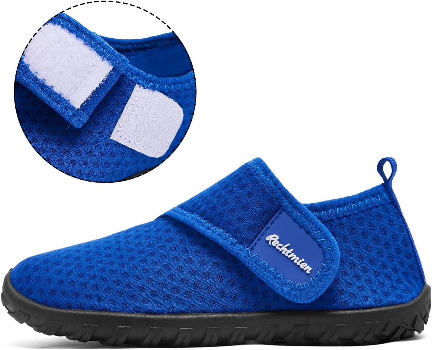 Toddler Boys' Girls' Water Shoes: Quick Dry, Non-Slip, Aqua Shoes - Blue, Medium