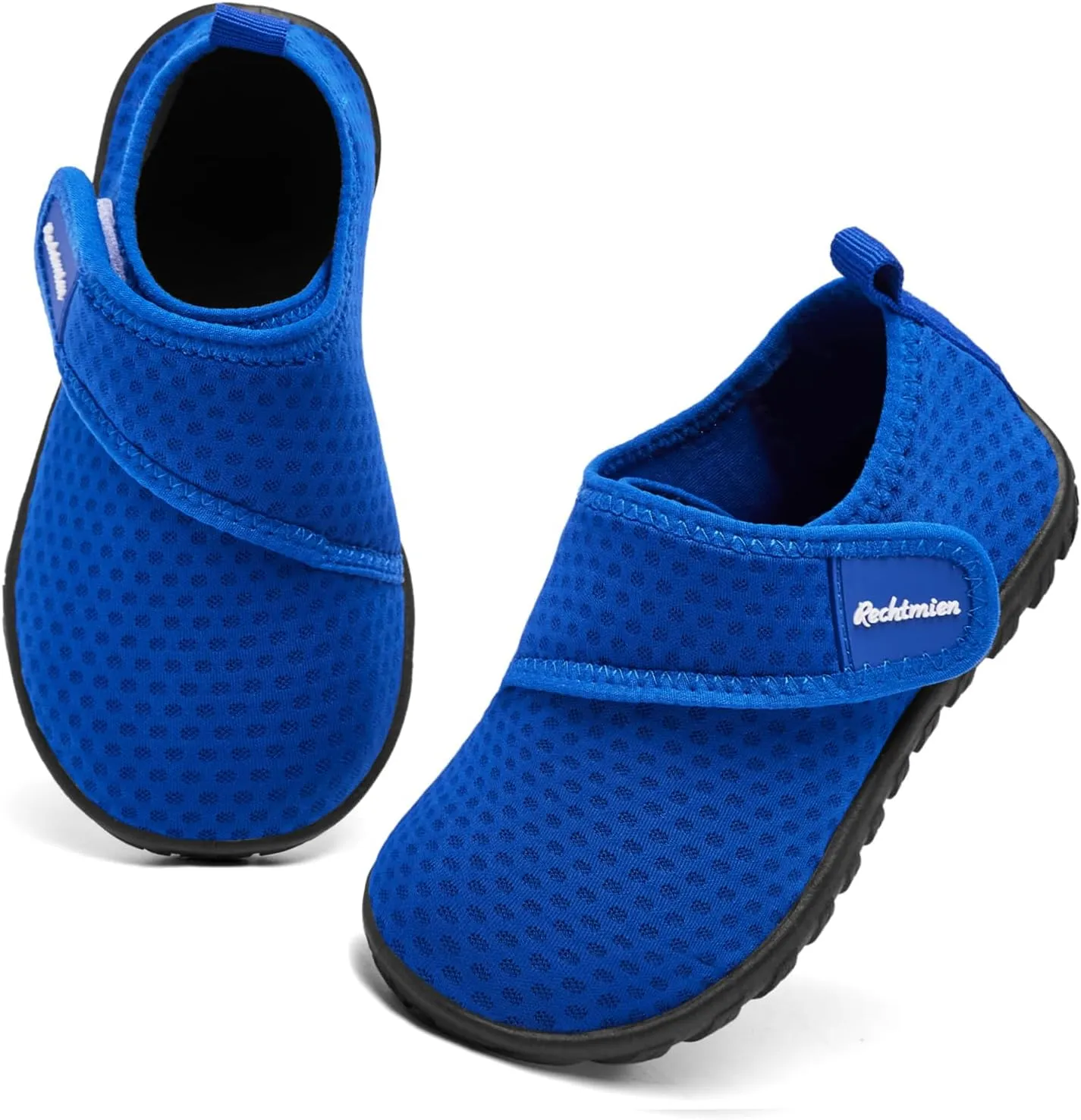 Toddler Boys' Girls' Water Shoes: Quick Dry, Non-Slip, Aqua Shoes - Blue, Medium
