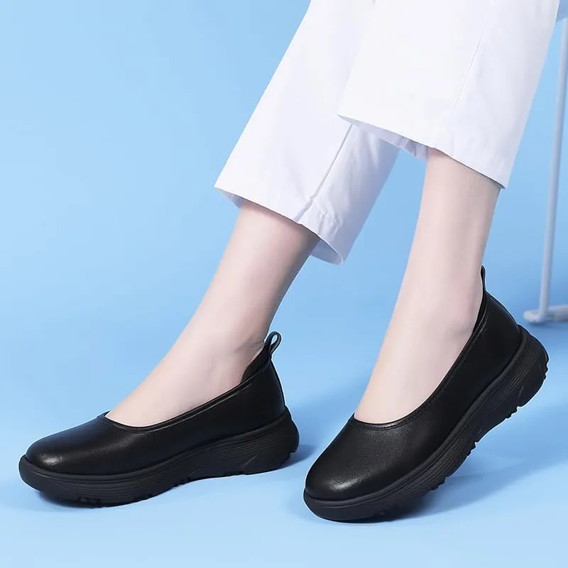 Touchmosees Air Cushion Nurse Sneakers Orthopedic Diabetic Walking Wedge Sneaker Platform Breathable Sneakers