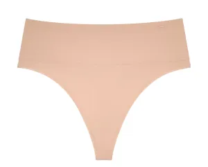 TRIUMPH<BR>
Soft Sculpt String Briefs<BR>
Skin<BR>