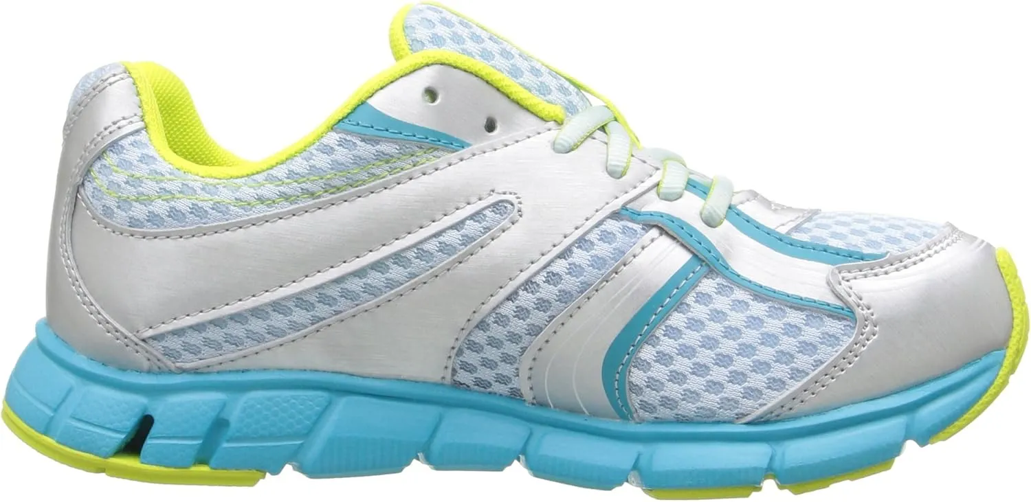 TSUKIHOSHI 3583 DASH Lace-Up Machine Washable Child Sneaker Shoe with Wide Toe Box and Slip-Resistant, Non-Marking Outsole - For Toddlers and Little Kids, Ages 1-8