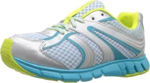 TSUKIHOSHI 3583 DASH Lace-Up Machine Washable Child Sneaker Shoe with Wide Toe Box and Slip-Resistant, Non-Marking Outsole - For Toddlers and Little Kids, Ages 1-8