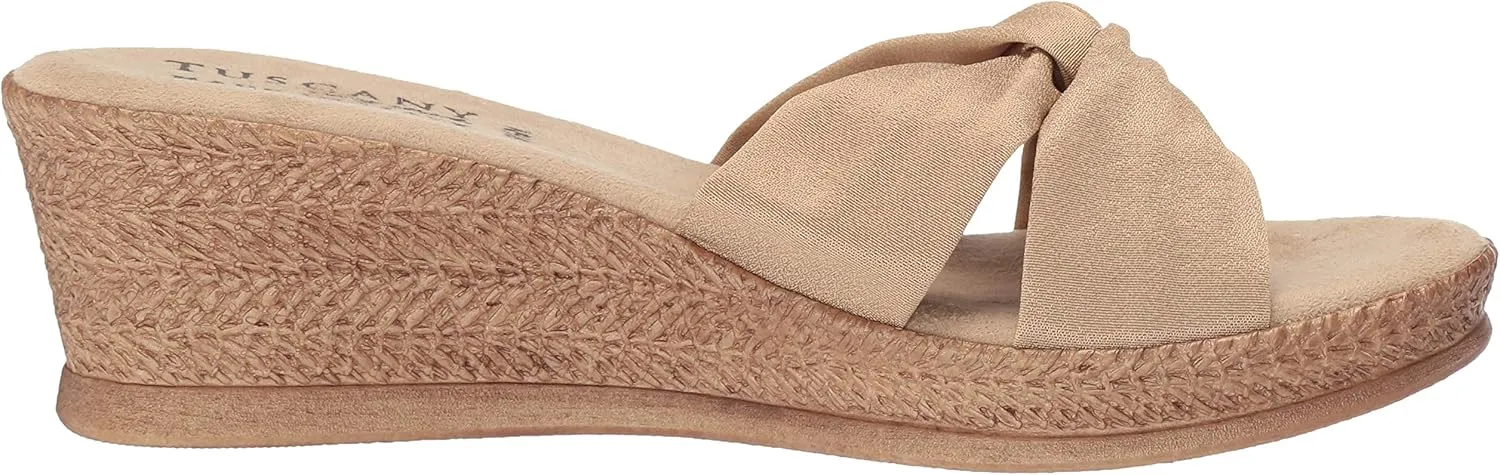 Tuscany by Easy Street Women's Dinah Wedge Sandal