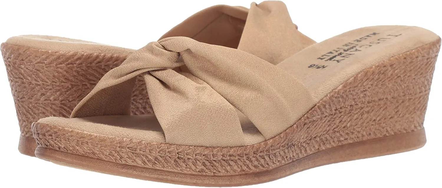 Tuscany by Easy Street Women's Dinah Wedge Sandal