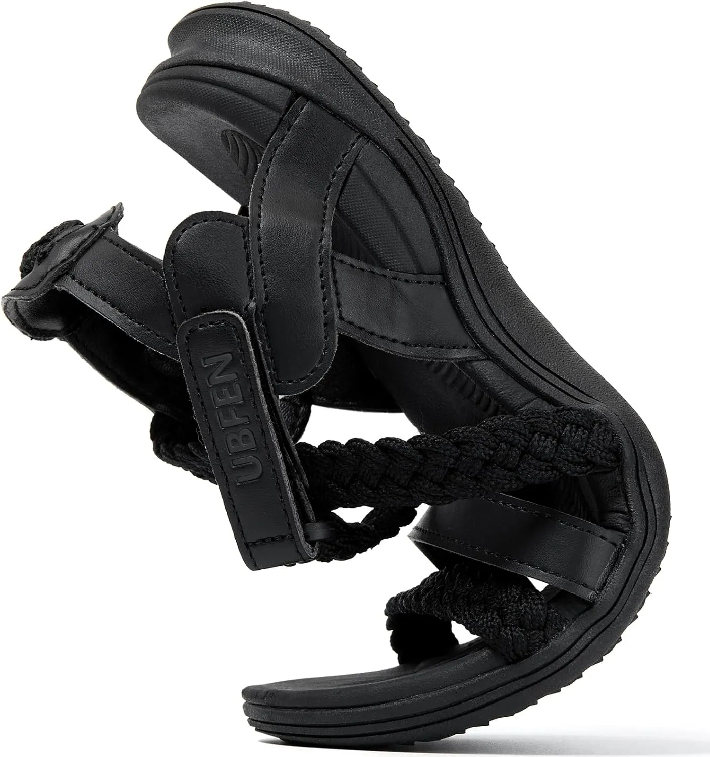 UBFEN Womens Hiking Sandal Sport Sandal Outdoor Comfortable with Adjustable Straps