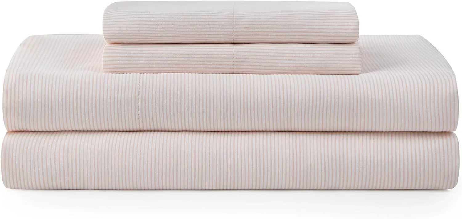 UGG Devon Yarn Dye Sheet Set – Ultra-Soft Microfiber Bedding with Timeless Solid Color Design, Luxurious and Cozy Sheets for a Stylish Bedroom Upgrade (Twin)
