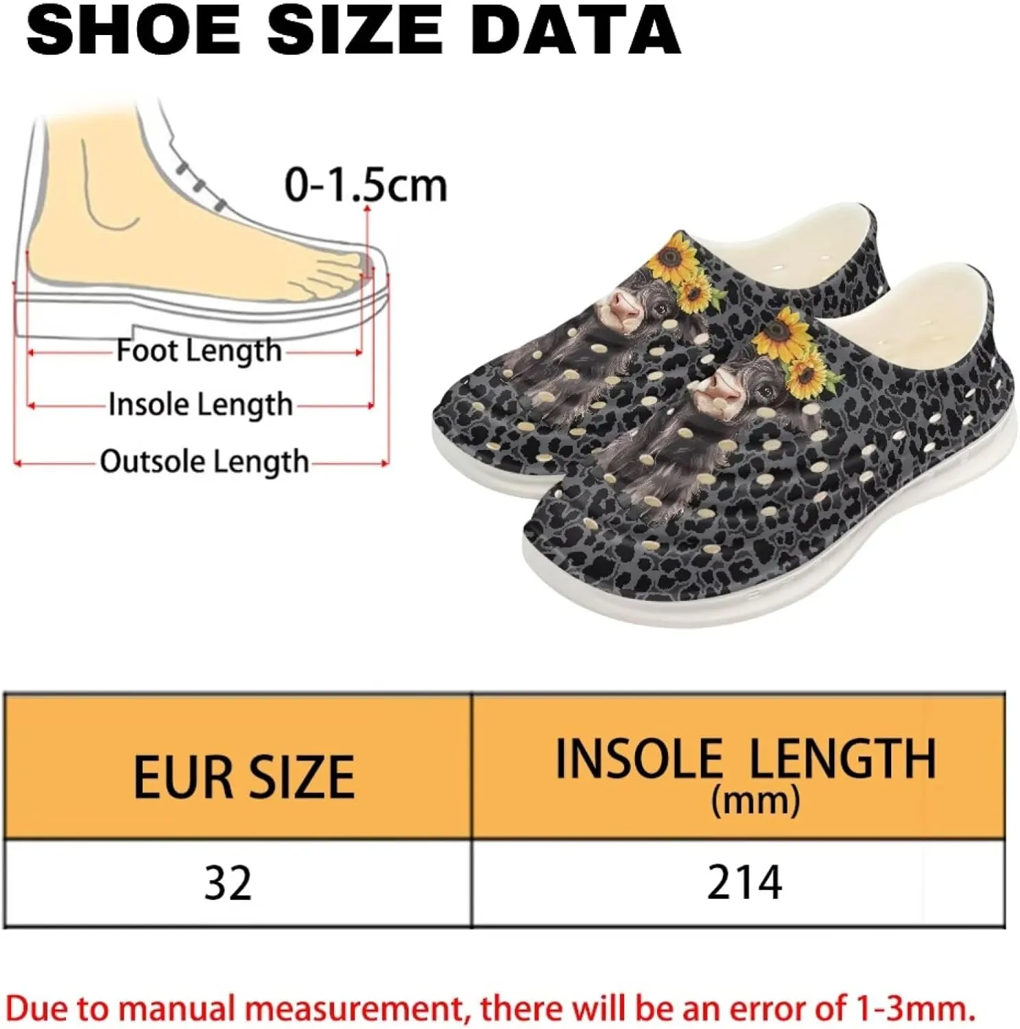 Unisex-Child Clogs Boys Girls Garden Clogs Summer Sandals Slip on Water Beach Shoes Quick Dry