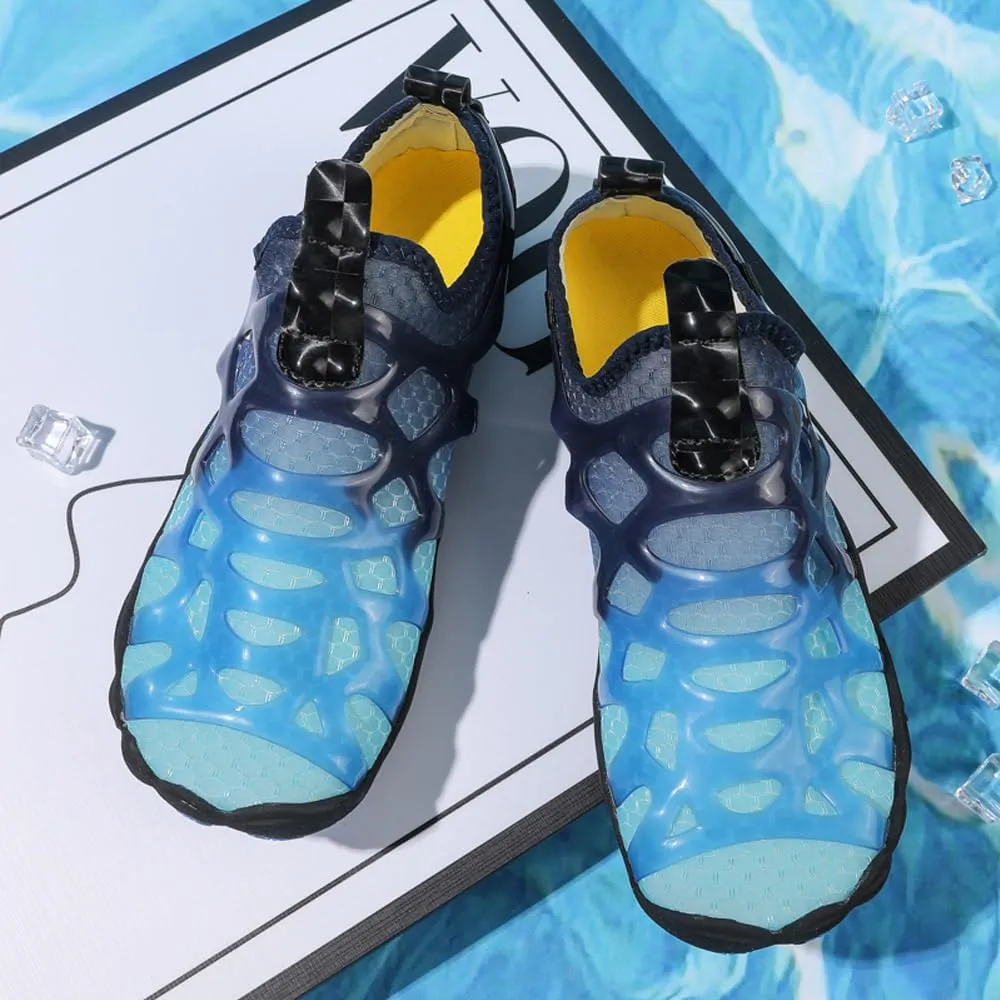 Unisex Quick-Dry Water Shoes for Beach: Breathable Aqua Socks Shoes for Surf - Outdoor Aqua Swim Shoes for Women Men