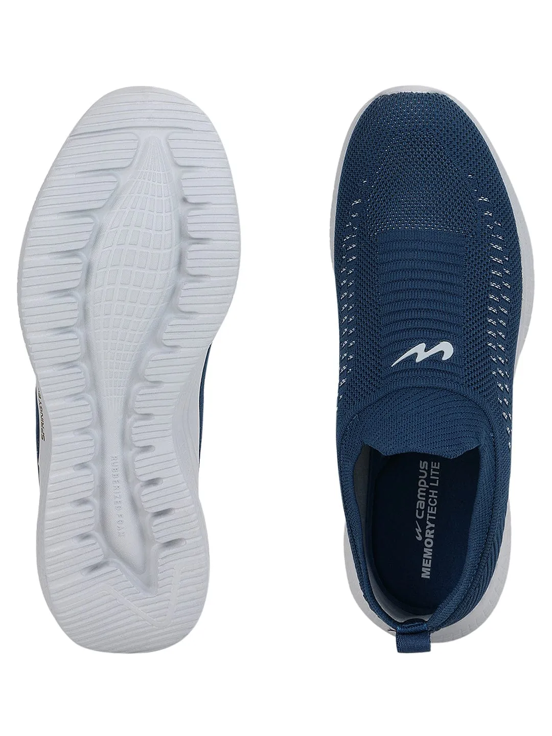 VAYU Blue Men's Walking Shoes