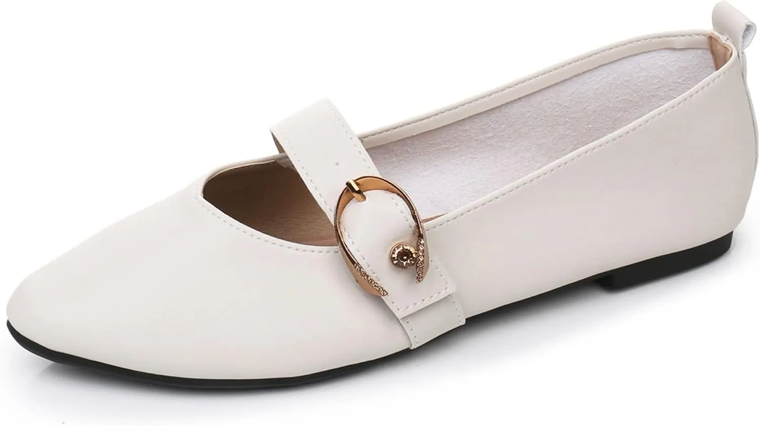 VenusCelia Women's Mary Jane Flat Shoe