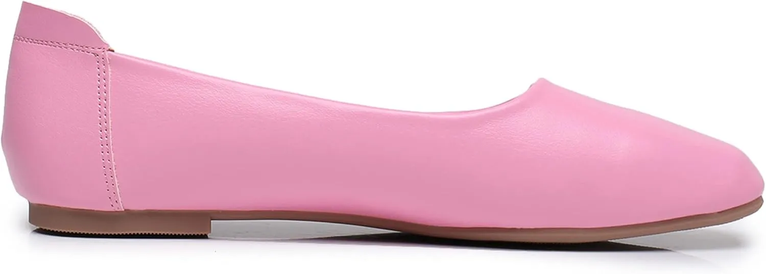 VenusCelia Women's Plain Dance Flat Shoe