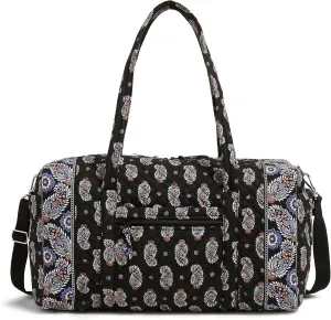 Vera Bradley Women's Cotton Large Travel Duffel Bag