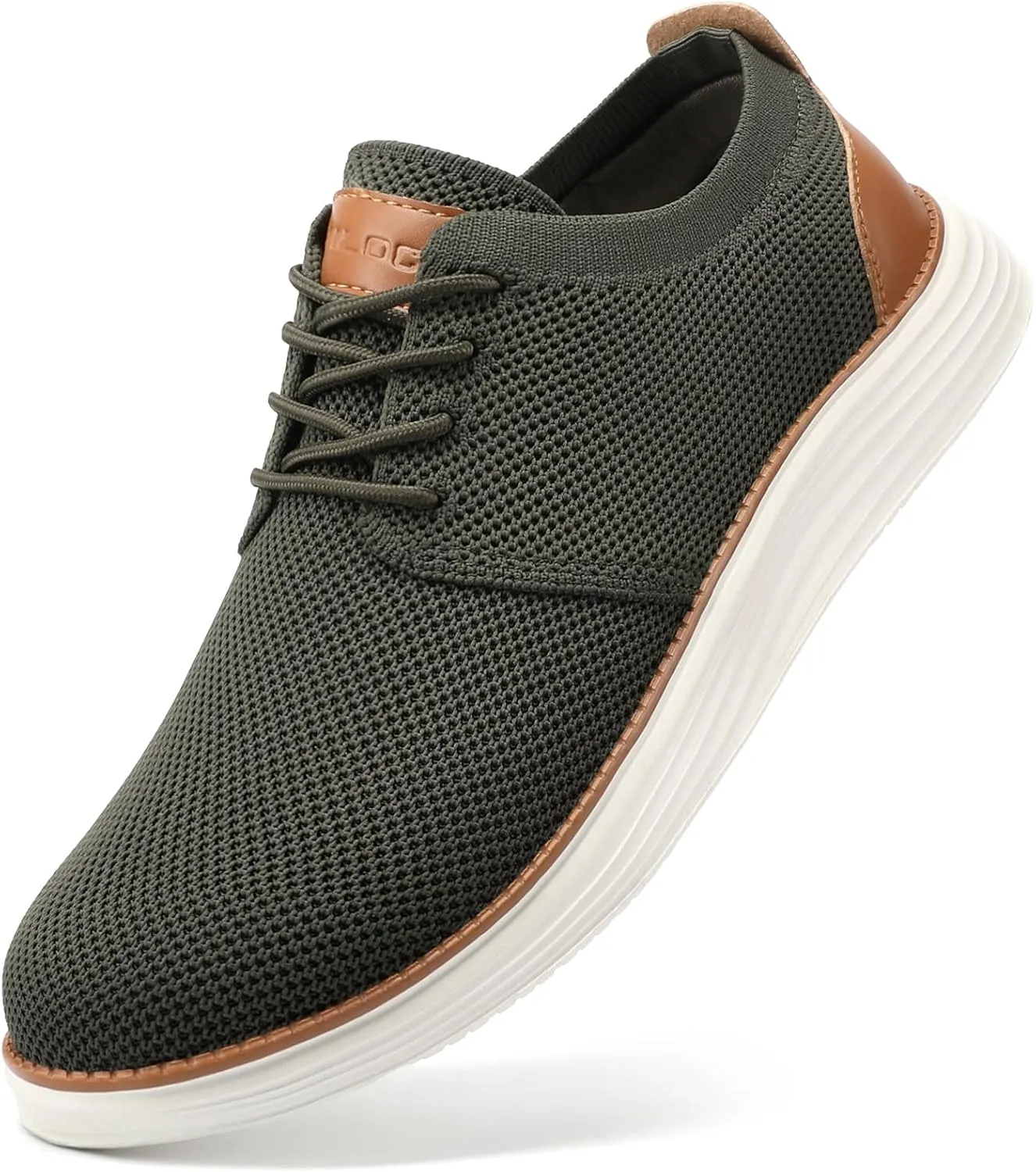 VILOCY Men's Fashion Dress Sneakers Casual Walking Shoes Business Oxfords Comfortable Breathable Lightweight Tennis