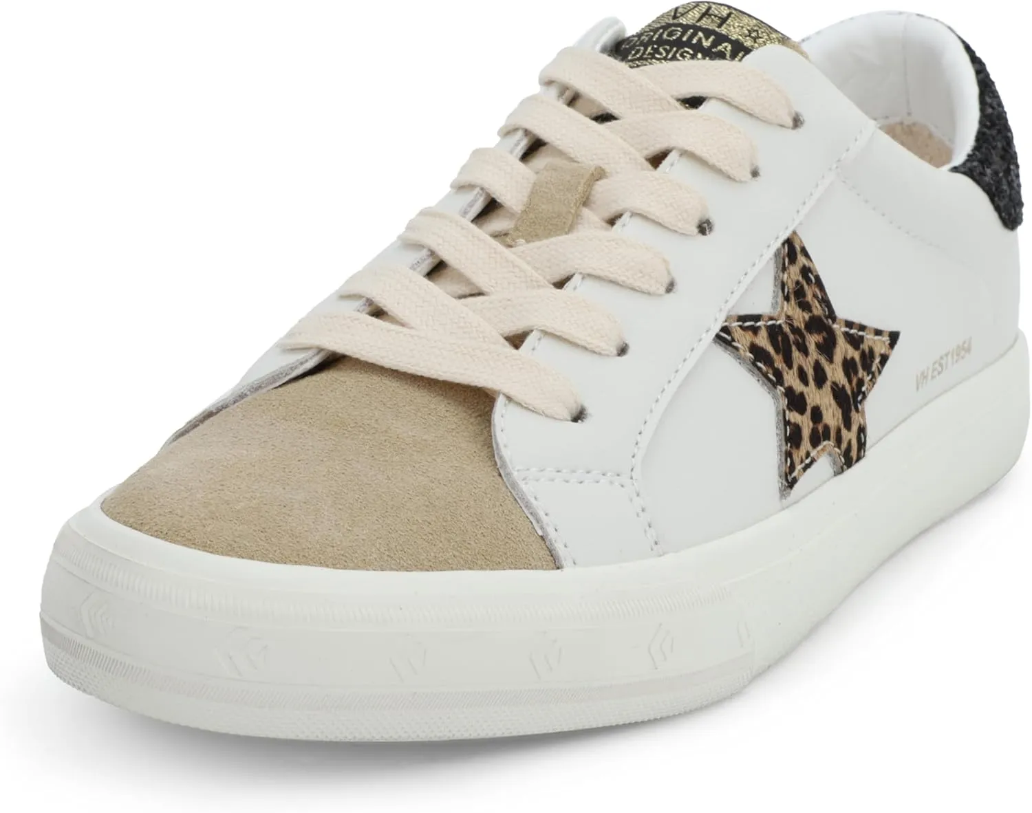 Vintage Havana Grande Women’s Fashion Sneakers | Star Tennis Shoes Womens | Low Top Slip On | Walking Comfortable Casual