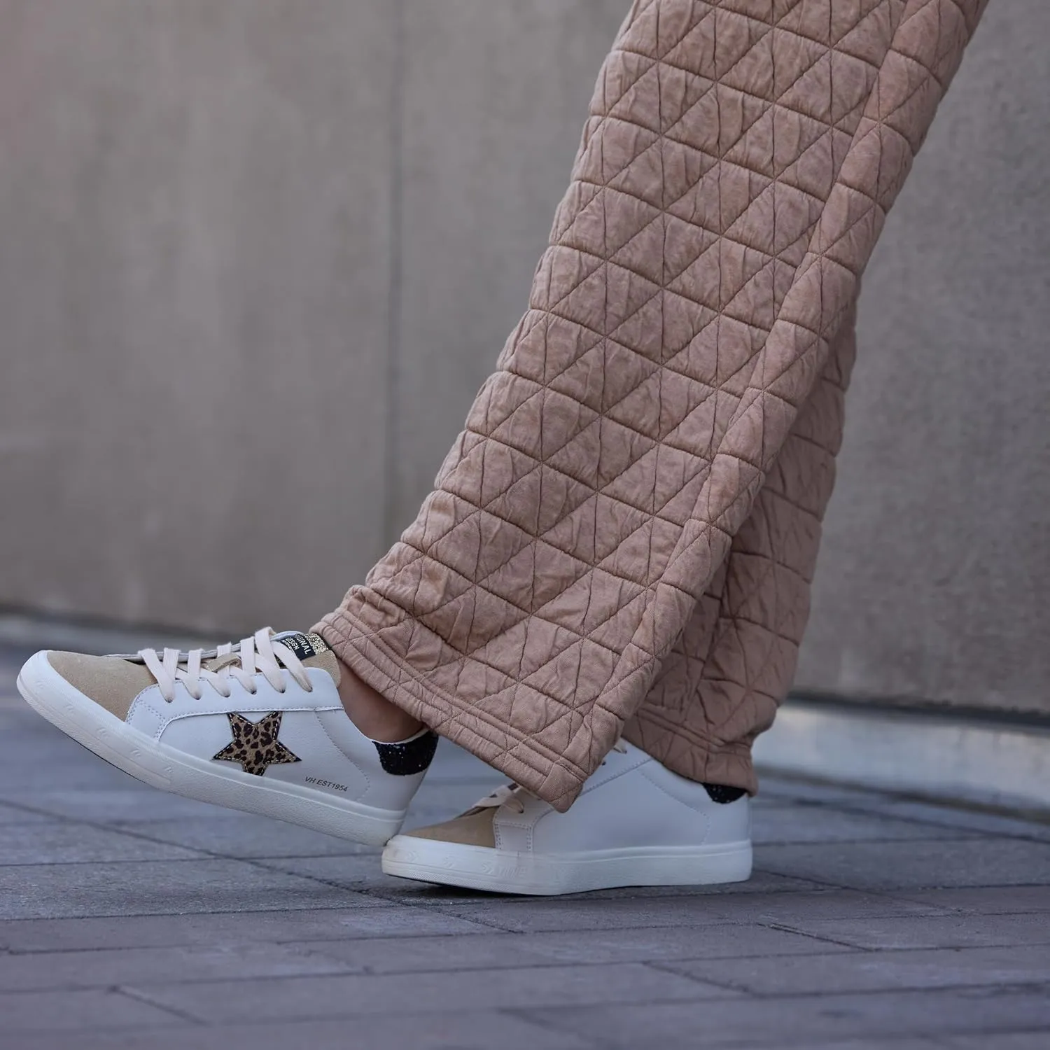 Vintage Havana Grande Women’s Fashion Sneakers | Star Tennis Shoes Womens | Low Top Slip On | Walking Comfortable Casual