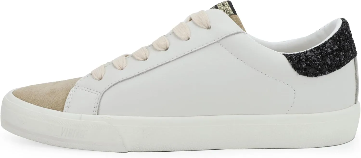 Vintage Havana Grande Women’s Fashion Sneakers | Star Tennis Shoes Womens | Low Top Slip On | Walking Comfortable Casual