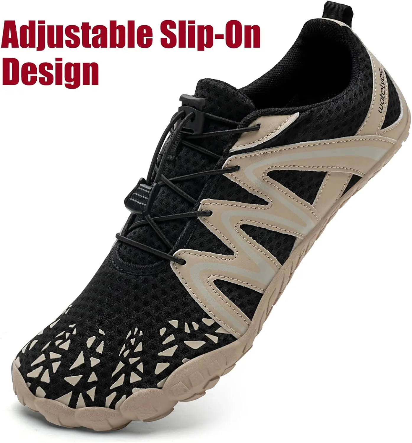 WateLves Water Shoes for Women Men Barefoot Quick Dry Beach Aqua Sock Outdoor Swimming Pool Minimalist Walking Shoes for Kayaking Surfing Hiking