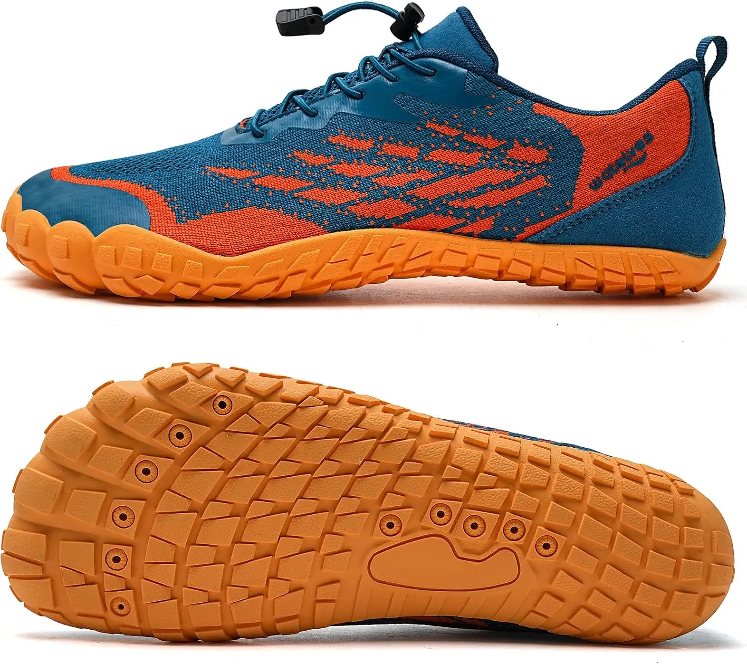 WateLves Water Shoes Men Women Beach Barefoot Aqua Socks Breathable Wide Swim Outdoor Walking Anti Slip Pool Shoes for Hiking Kayaking Diving Surfing