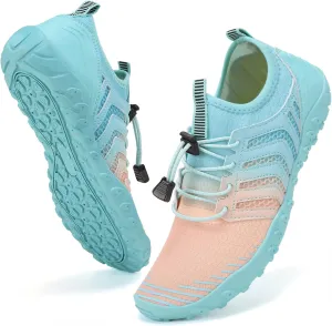 WateLves Water Shoes Mens Womens Barefoot Beach Swim Shoes Quick-Dry Aqua Socks for Surf Pool Yoga Water Aerobics