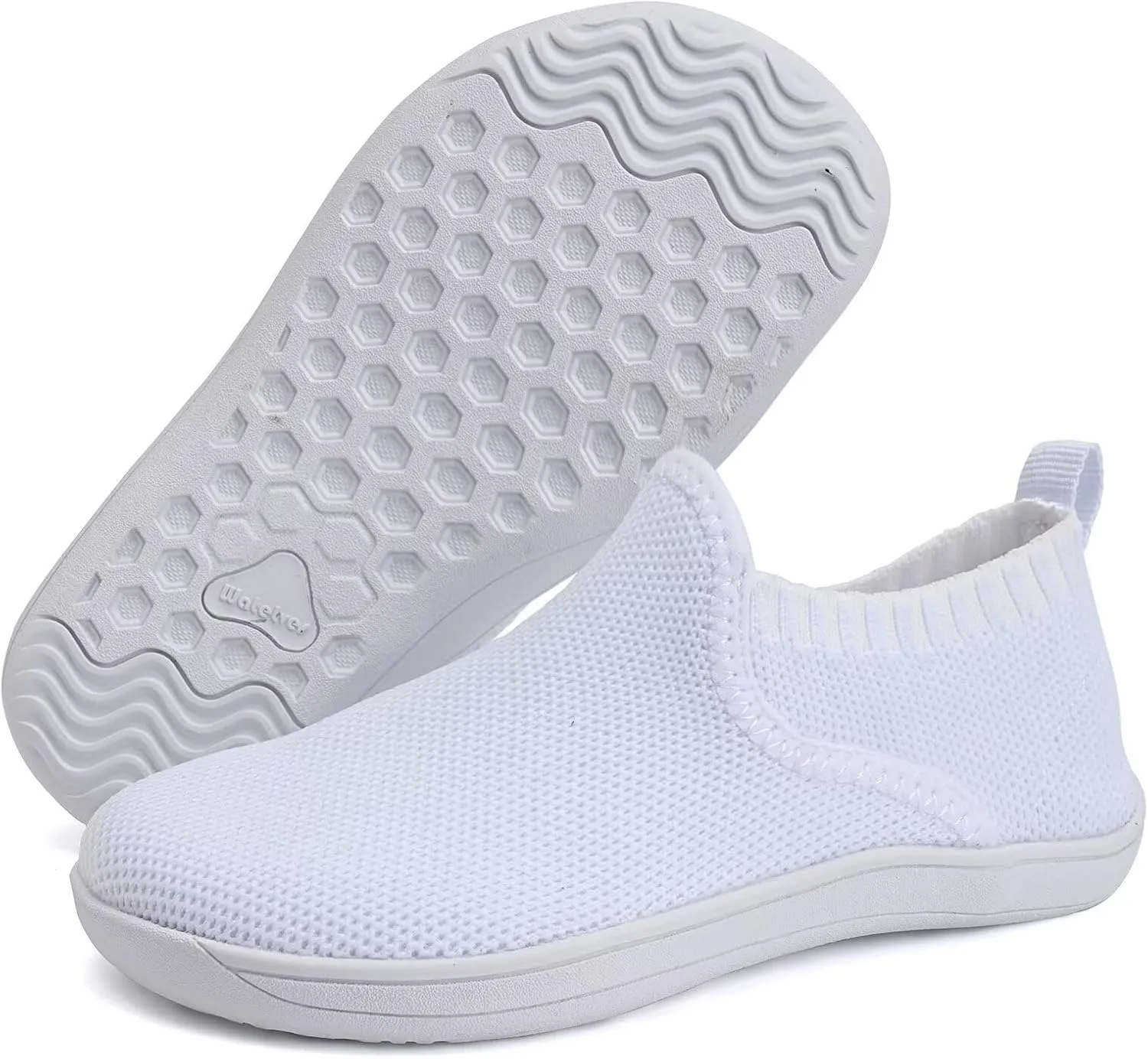 WateLves Wide Toddler Water Shoes Little Boys Girls Barefoot Shoes Quick Dry Slip on Aqua Socks for Swim Beach Pool Water Sport