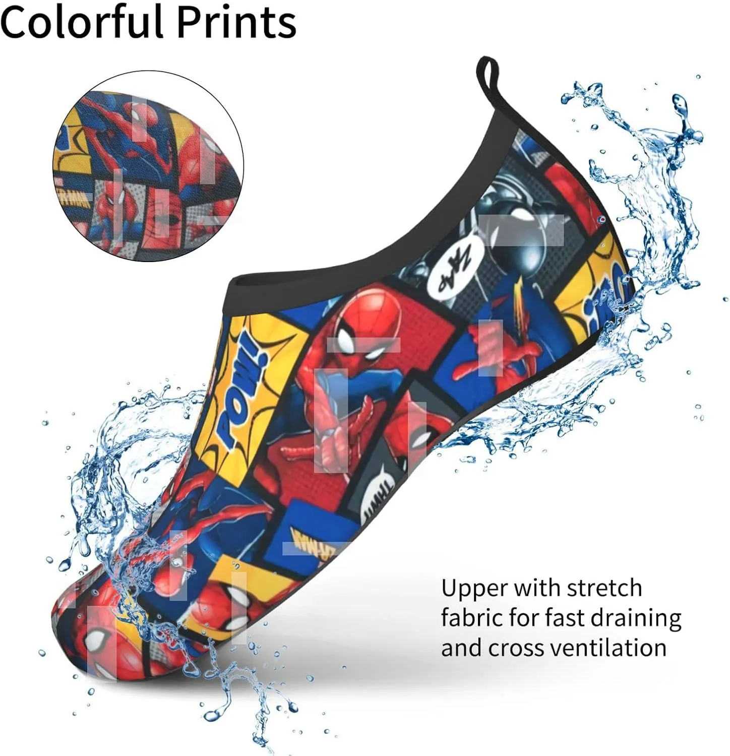 Water Shoes for Boy Girl Quick-Dry Aqua Socks Swim Beach Yuga Exercise Wear Sport Pool Camping Must Haves Youth Size