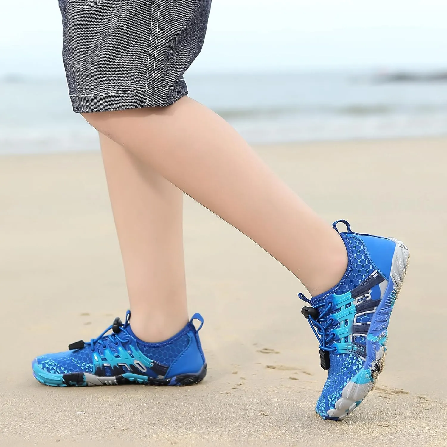 Water Shoes for Kids Boys Girls Aqua Socks Barefoot Beach Sports Swim Pool Outdoor Lightweight Quick Dry Little Big Kid