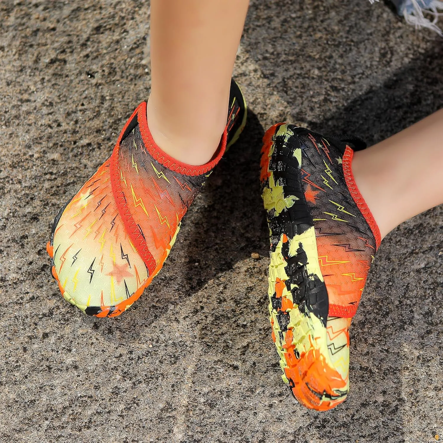 Water Shoes for Kids Boys Girls Aqua Socks Barefoot Beach Sports Swim Pool Outdoor Quick Dry Lightweight Little Big Kid