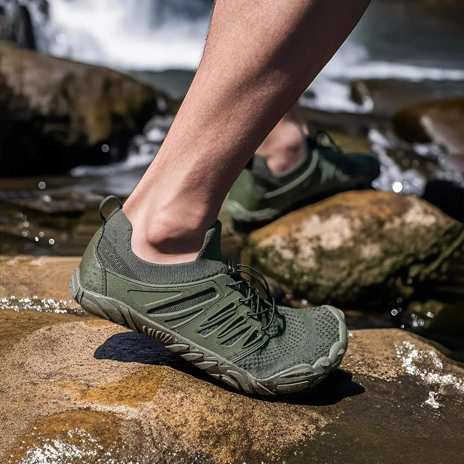 Water Shoes for Men Outdoor Sports Quick Dry Beach Walking Hiking Boating Fishing Shoes