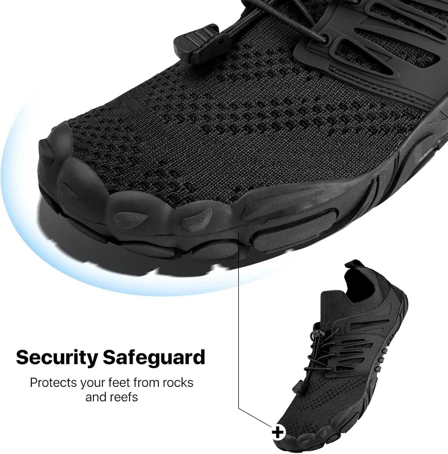 Water Shoes for Men Outdoor Sports Quick Dry Beach Walking Hiking Boating Fishing Shoes