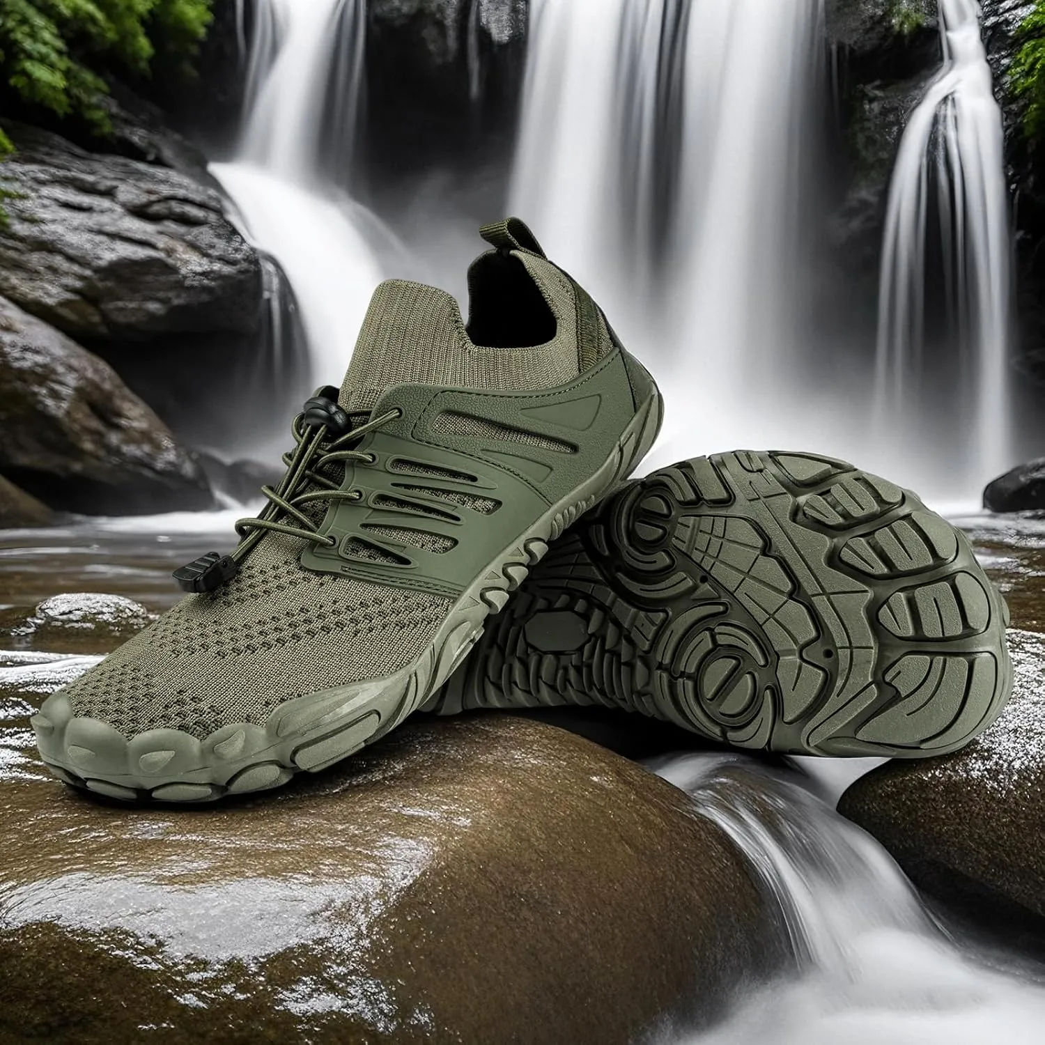 Water Shoes for Men Outdoor Sports Quick Dry Beach Walking Hiking Boating Fishing Shoes